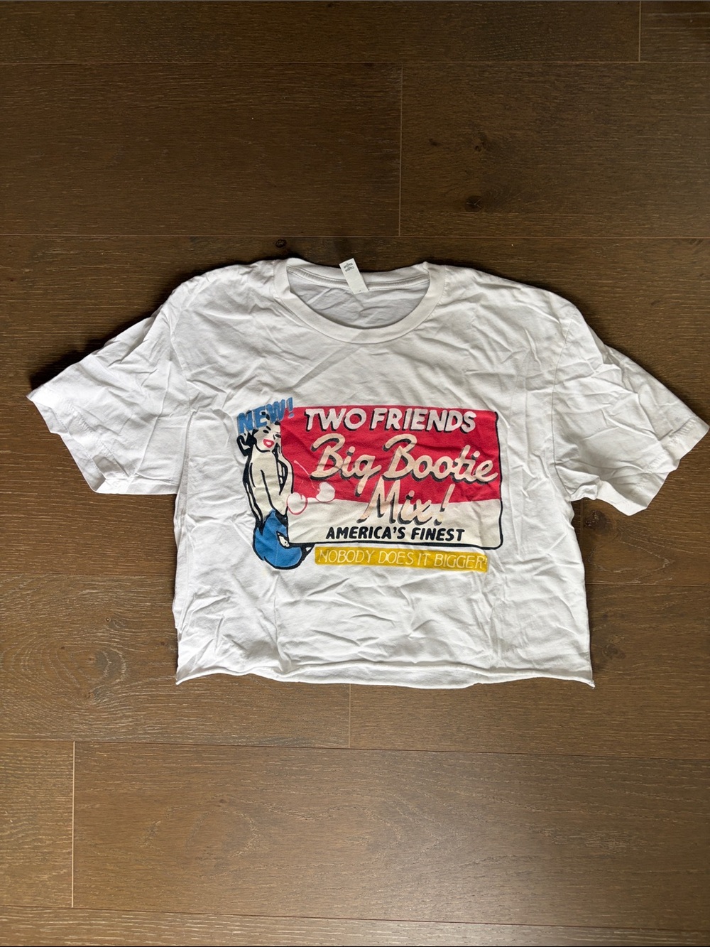 Two Friends Tour Crop Tee - Big Bootie Mix